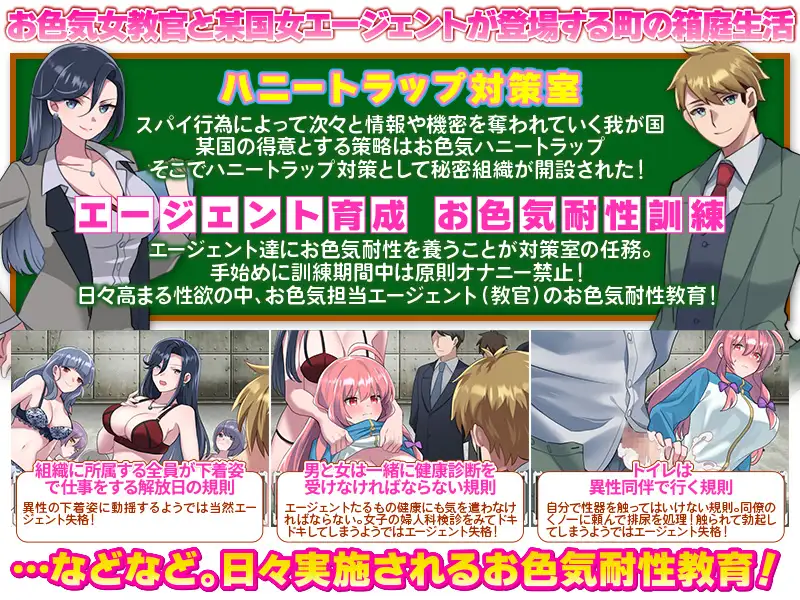 反美人计对策室 ハニートラップ対策室 PC端 AI汉化版 预览图