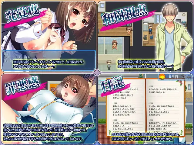 情感波折幼馴染奏～おっとり天然幼馴染の互动なアルバイト生活 PC端 汉化完整版 预览图