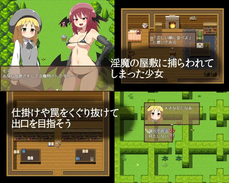 魅魔与奇幻互动的迷宫 魅魔と奇幻互动の迷宮 PC端 AI汉化版 预览图