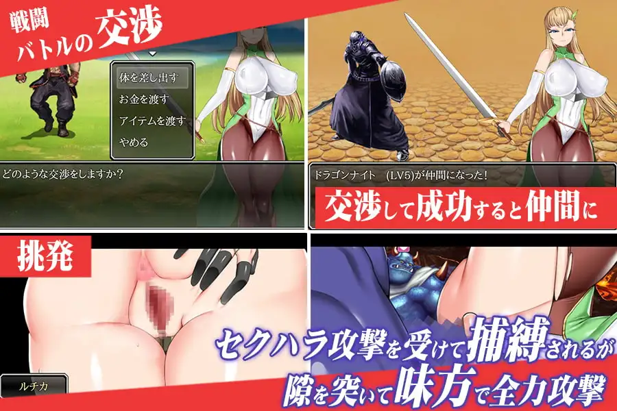 奴隶商人露琪卡的奇幻旅程/奴○商人ルチカ PC端 AI汉化版 预览图