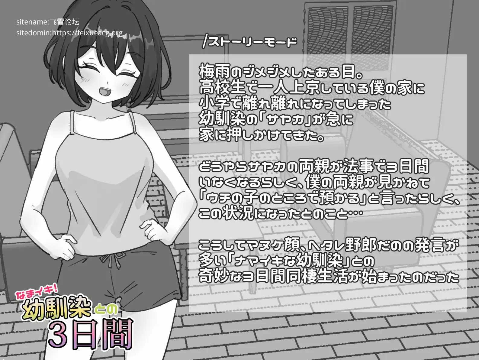 生涩高能反应！与青梅竹马的三天/なまイキ！幼馴染との3日間/生肉 双端 日文原版 预览图