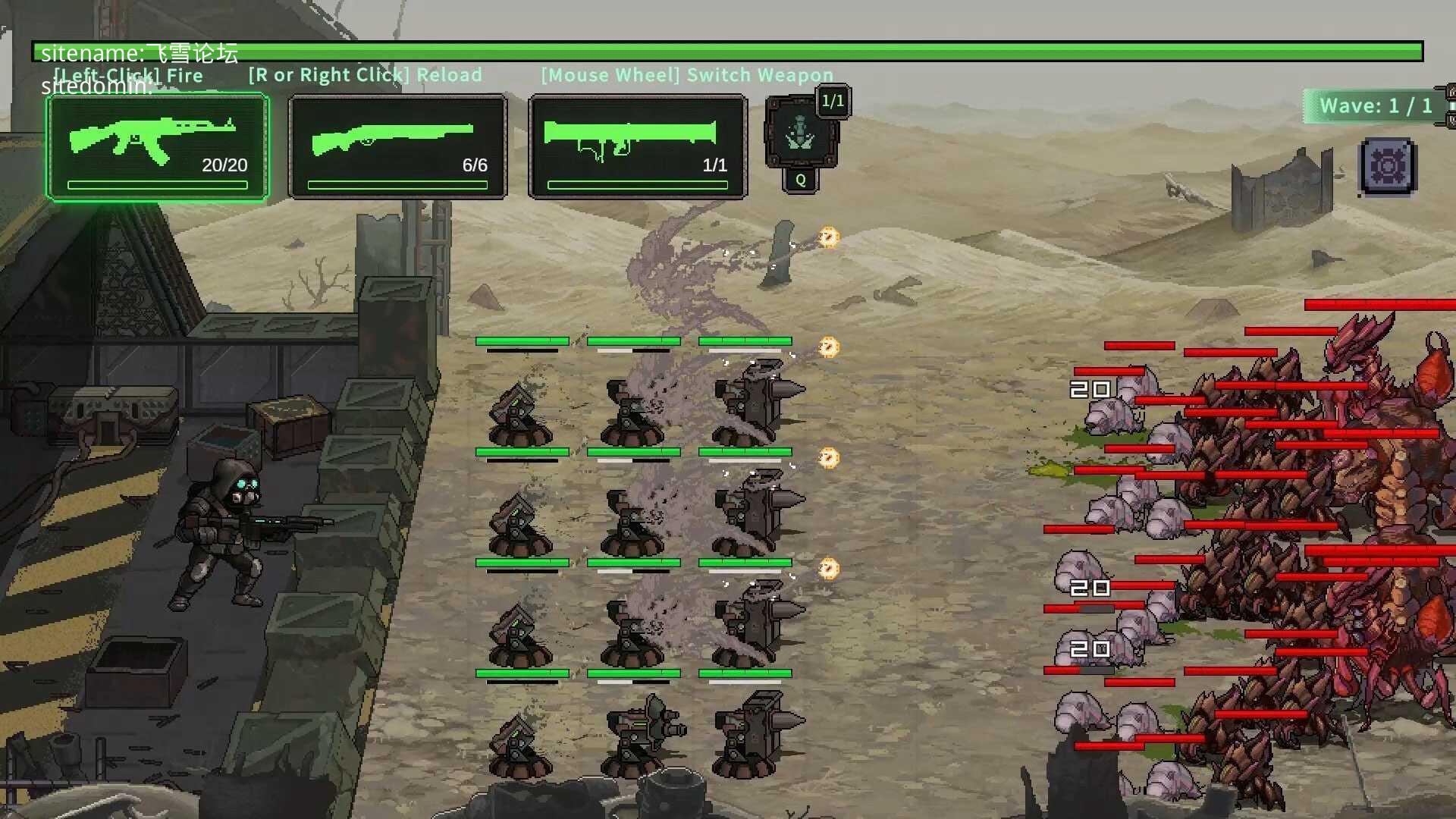 虫潮孤堡：机欲防线/Swarm Bunker: Lust Defense PC端 官中高清版 预览图