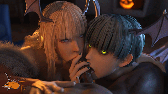 3D动画 ViciousFox 11月新作：Double trouble at halloween 动漫视频 预览图