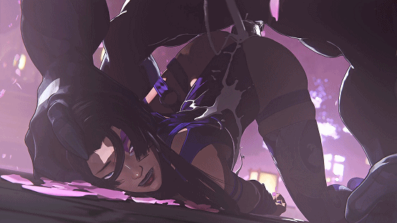 Nagoonimation 1月新作：Psylocke 灵蝶VS毒液 性感成熟角色背位互动 动漫视频 预览图