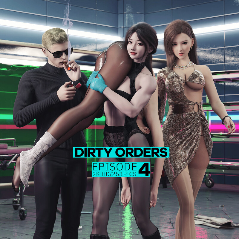 肮脏的交易01-04(Dirty Orders)死/丝袜 漫画图集 预览图