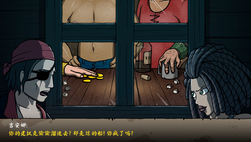 沙盒SLG/卡牌肉鸽/中世纪/动态 海盗游记：豪金丰满身形（Pirates: Golden Tits PC端 更新版 预览图