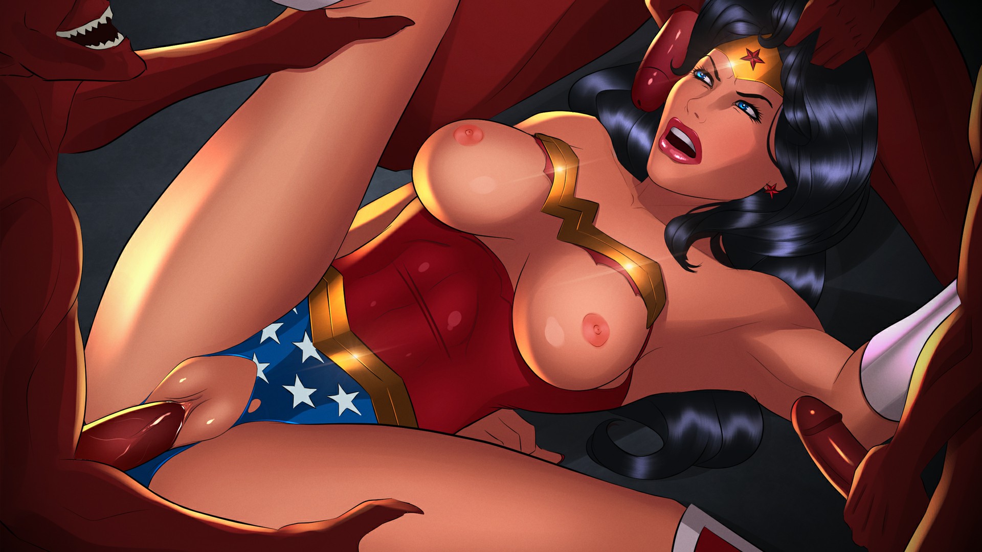 奴隶危机竞技场：神奇女侠与扎坦娜 Slave Crisis Arena Wonder n 双端 汉化版 预览图