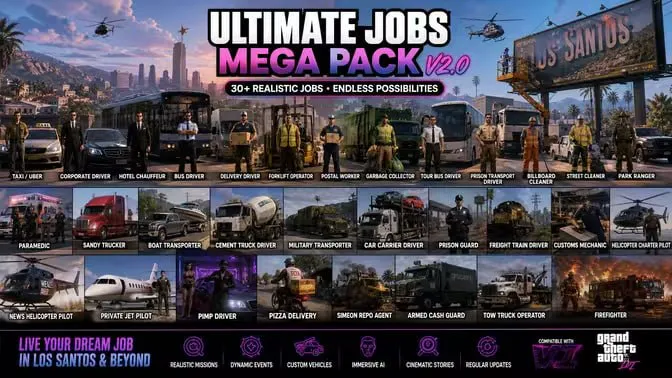 GTA5 增强版最新Mod整合包 7月整合包 PC端 预览图