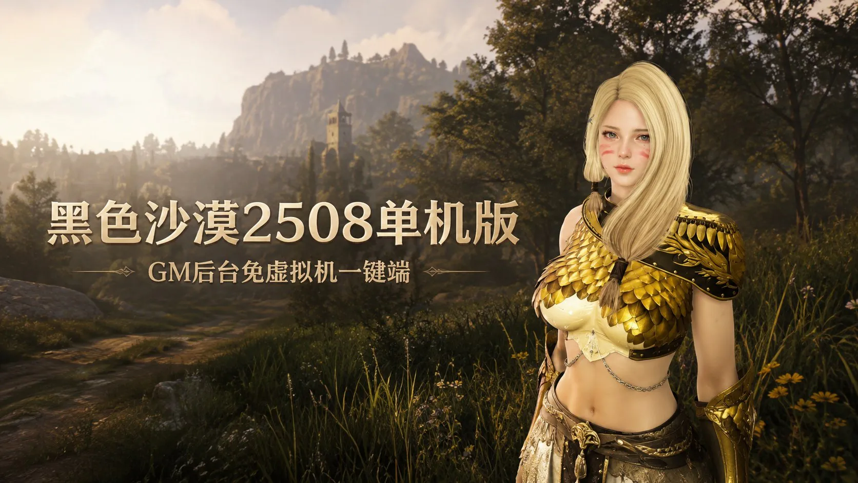 《黑色沙漠》2508单机版 GM后台＋免虚拟机一键端 整合游戏本体、服务端与GM管理后台 PC端 预览图