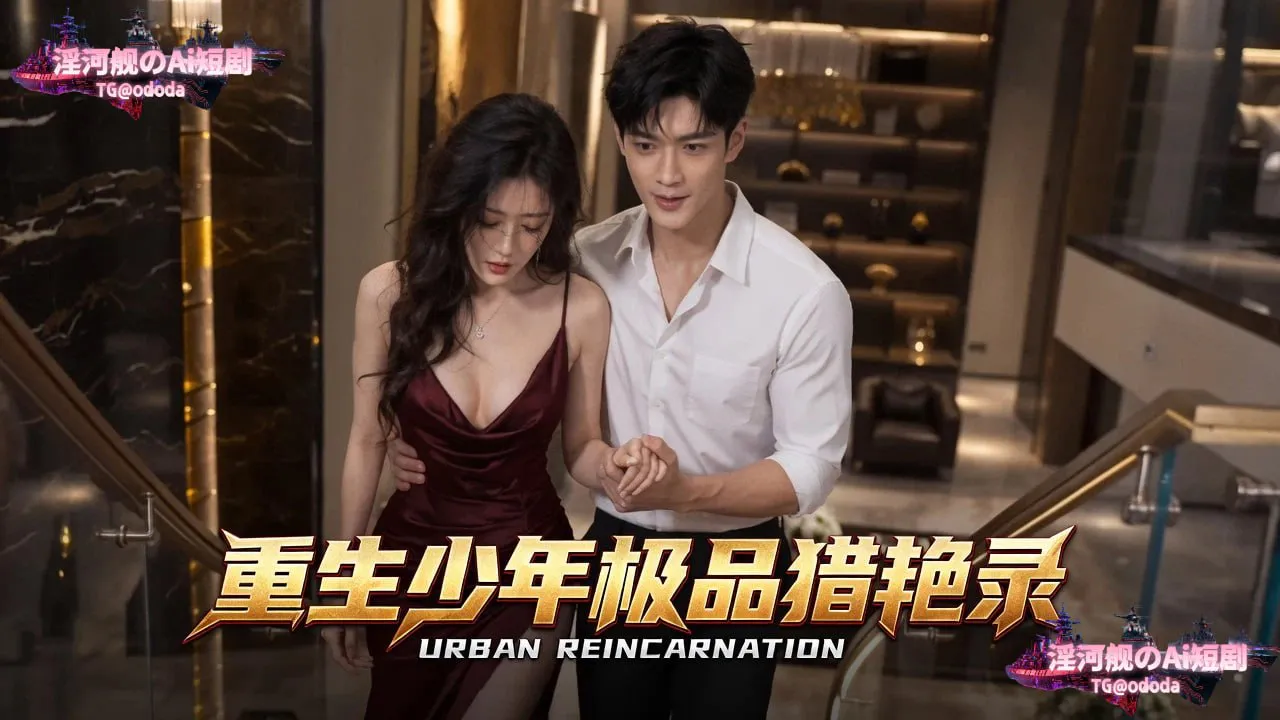 AI真人短剧《重生少年：极品猎艳录》第1-2合集 动漫视频 PC端 预览图