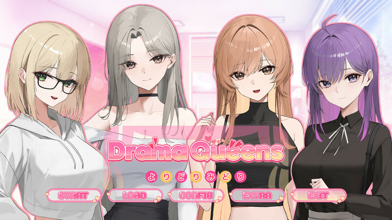 互动SLG/青春校园/纯爱 社团学姐/社团学姊（Drama Queens）STEAM官中 PC端 官中更新版 预览图