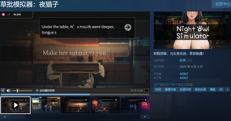 Owl Simulator） STEAM官中 PC端 官中更新版 预览图