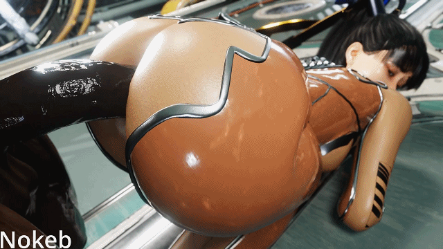 3D动画 Nokeb 8月新作：不知火舞+2B+修女 背位互动能量消耗 动漫视频 预览图
