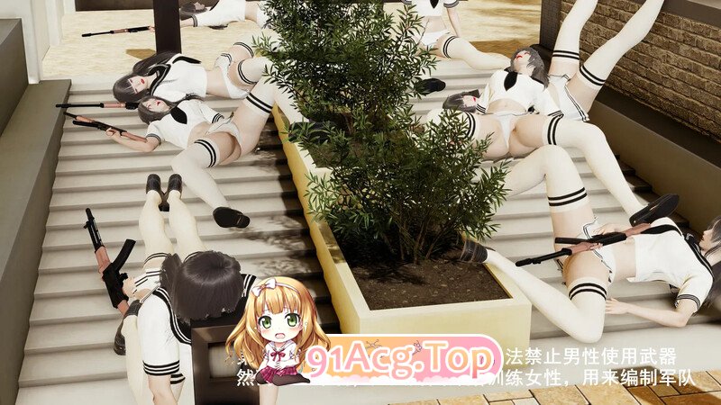 3D 超高校級学院战场清道夫漫画图集 预览图