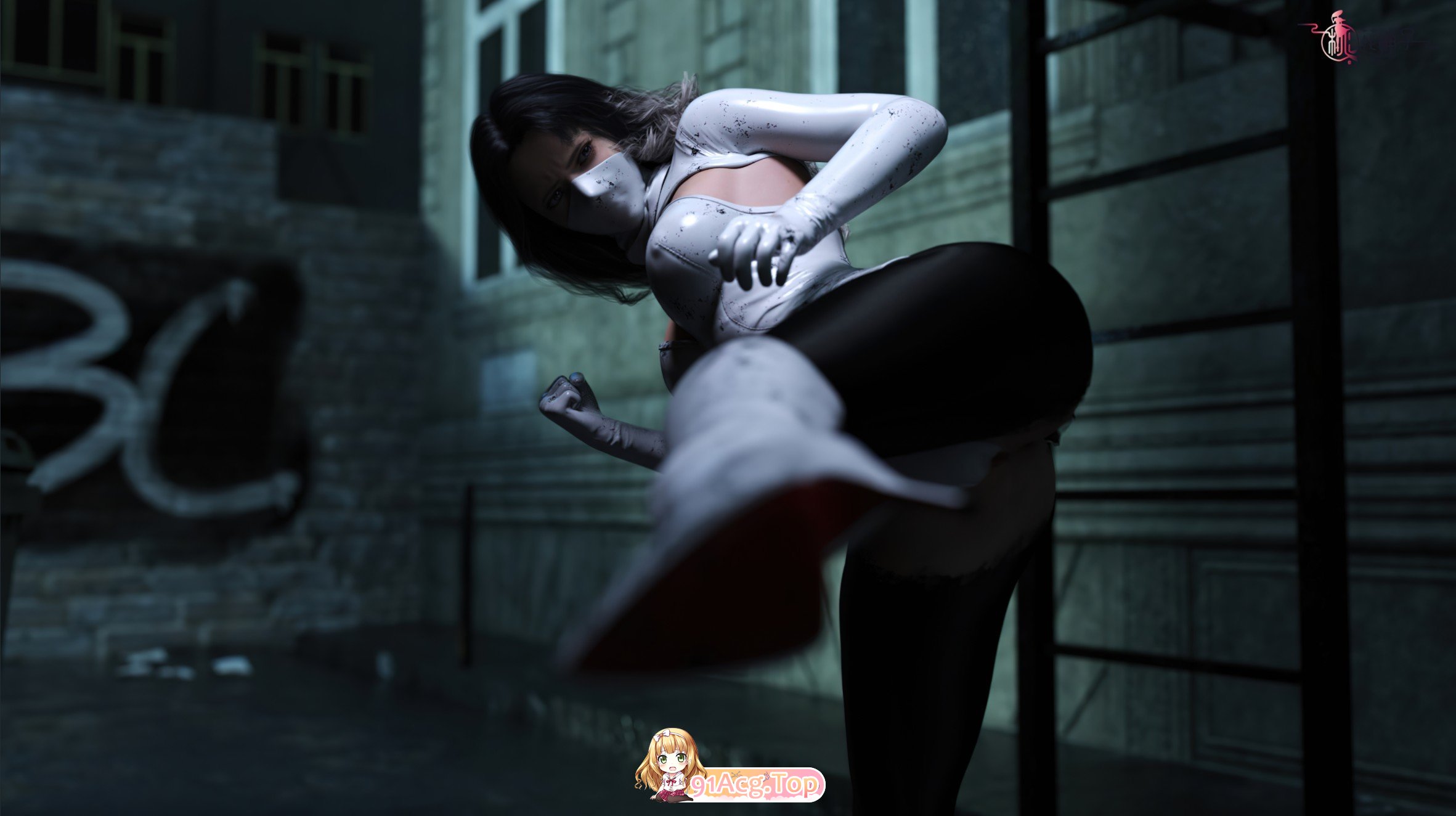 3D银雪女侠之侠隐迷踪01-06都市/丝袜美腿/高渲染漫画图集 预览图