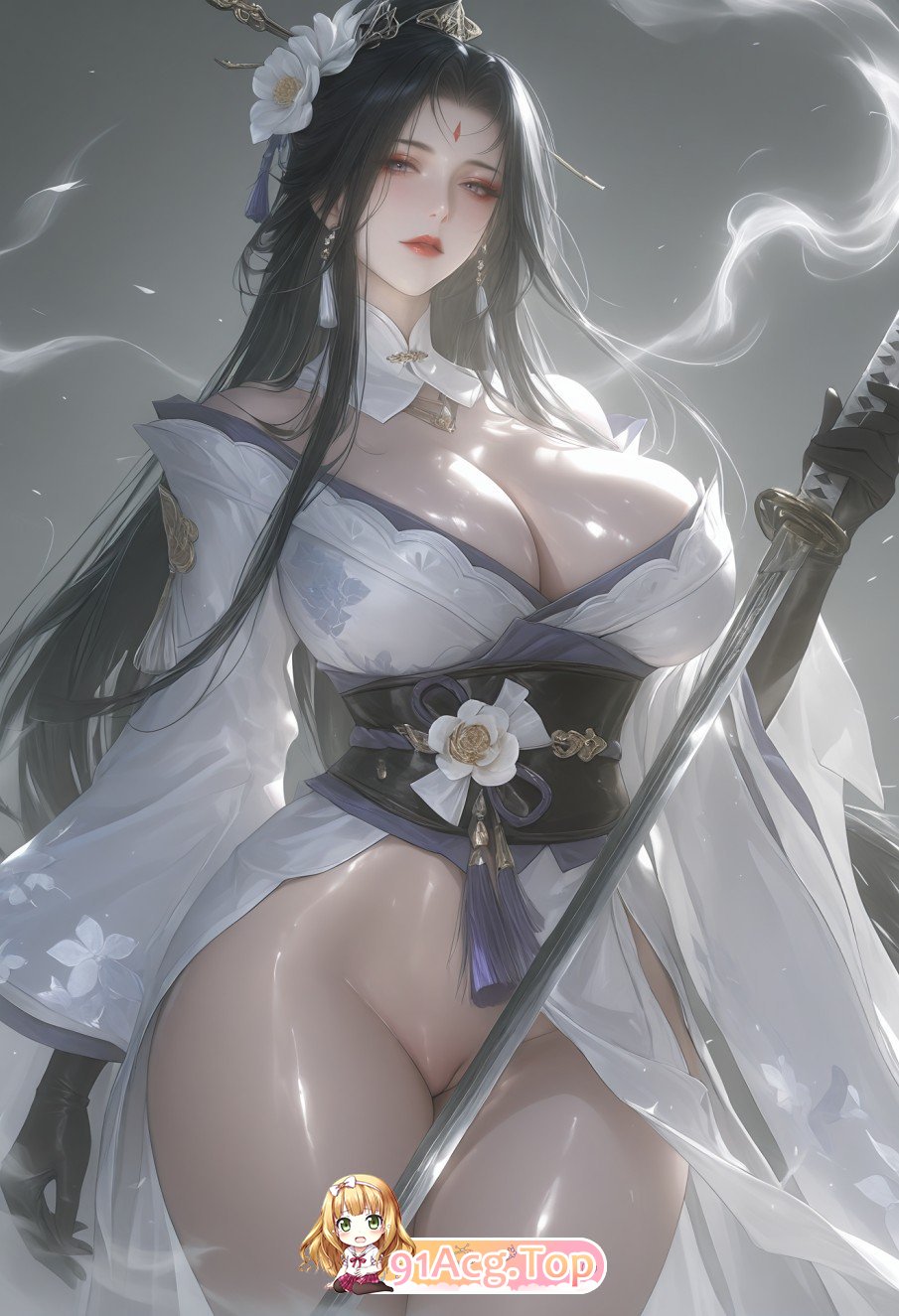 AI古风美 武姬之恋 漫画图集 预览图