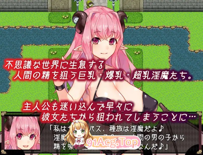 不可思议之国的魅魔/不思議の国のサキュバス PC端 AI汉化版 预览图