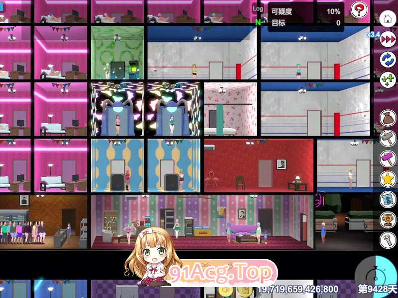 暗黑昌馆：暗黑旅店 BlackMarket V1.23 STEAM官中版 PC端 预览图