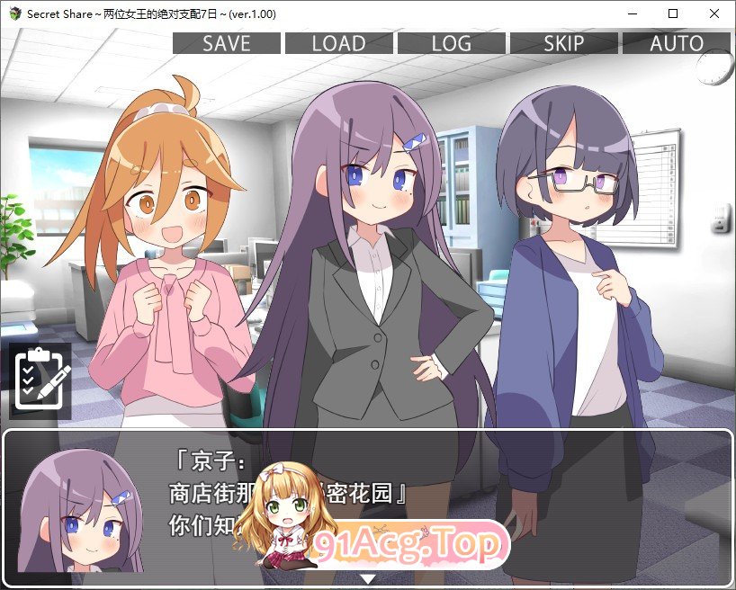 秘密共享〜两位女王陛下的绝对支配7天〜挂载AI汉化版 PC端 预览图