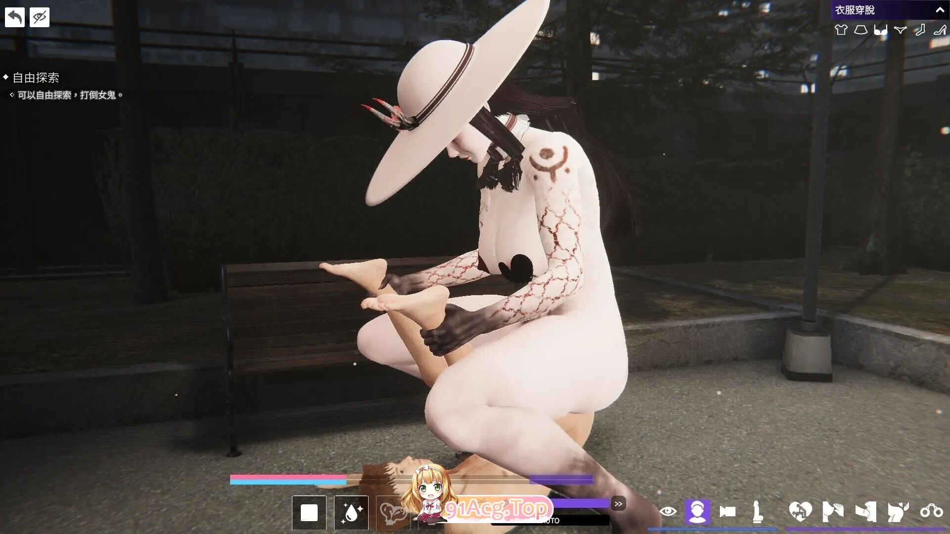 女幽霊の秘められた治療 v0.8.9端 8.9 PC端 Steam官中步兵版 预览图