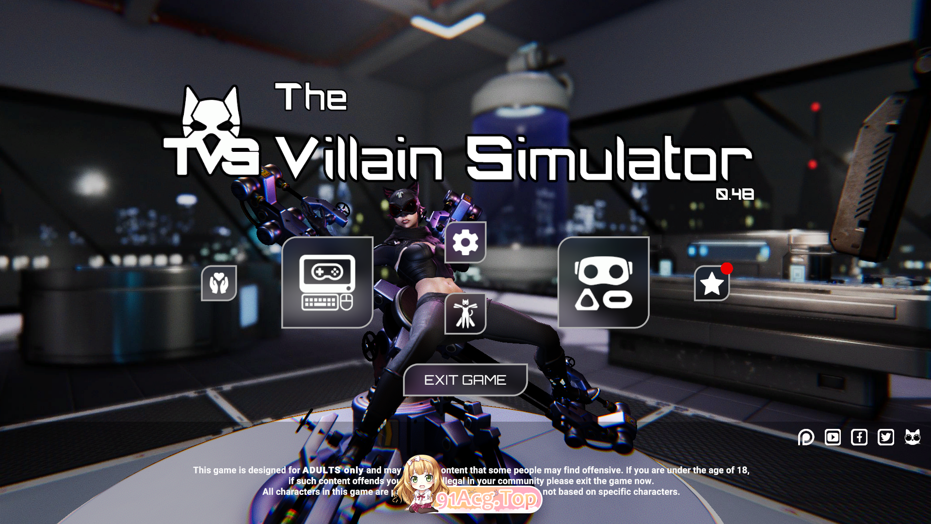 TheVillainSimulator - Beta 48/恶棍/反派模拟器/pc+VR PC端 官中无码版 预览图