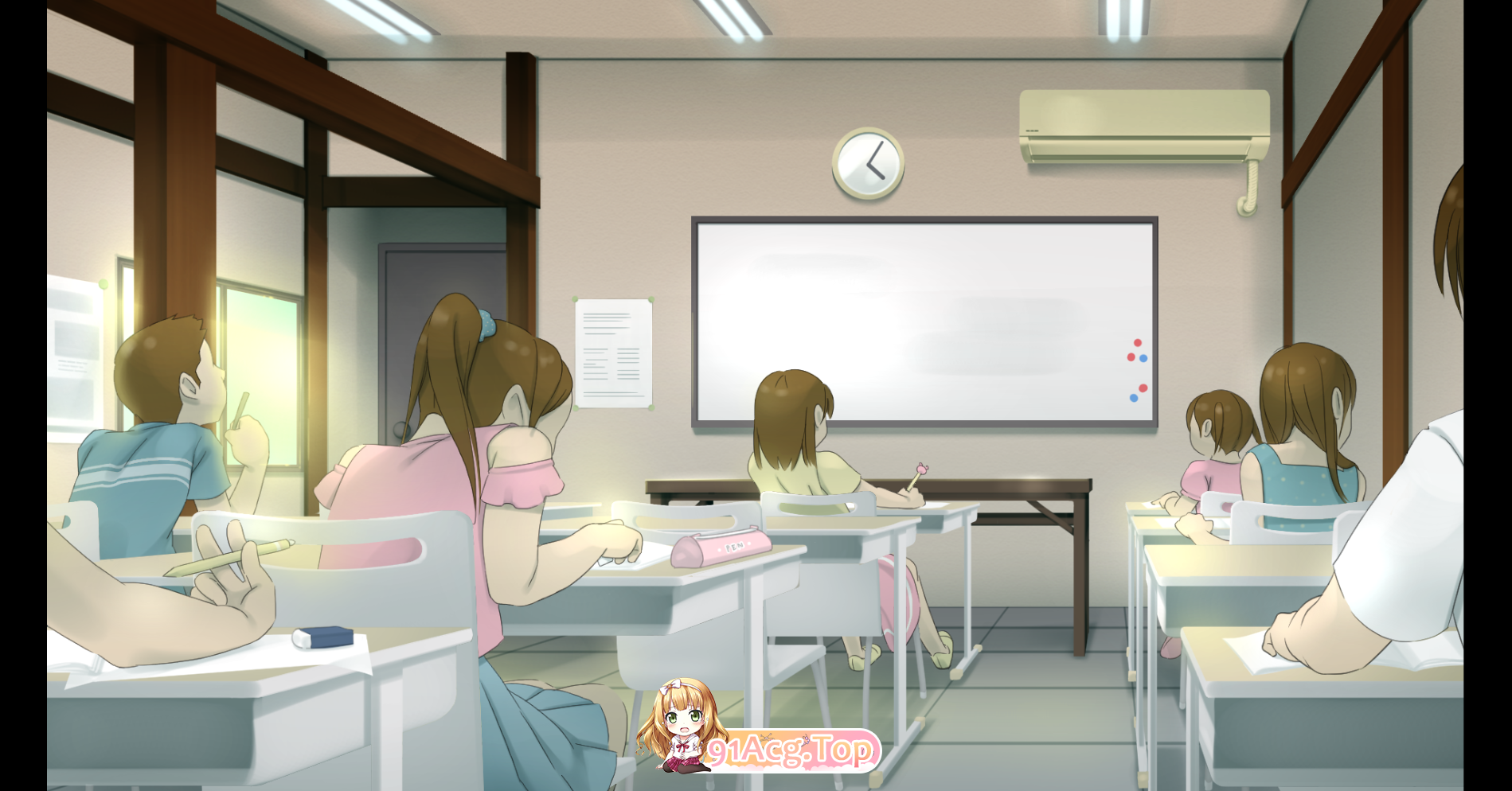 阁楼上的剧情乐园（伊甸园）给可爱的女学生初次上女性课程/屋根裏のエロ楽園(エデン)可愛い教え子に初メス授業 双端 AI汉化版 预览图