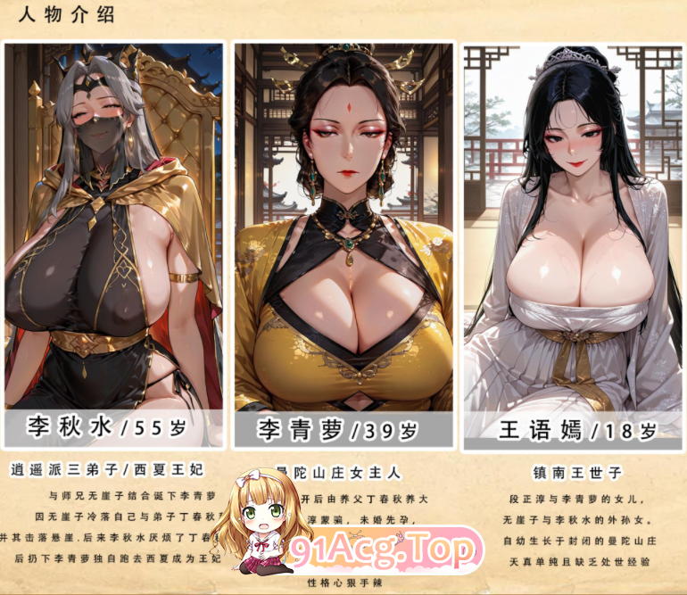 ACG图集合集 T01 天龙传段誉篇上漫画图集 预览图