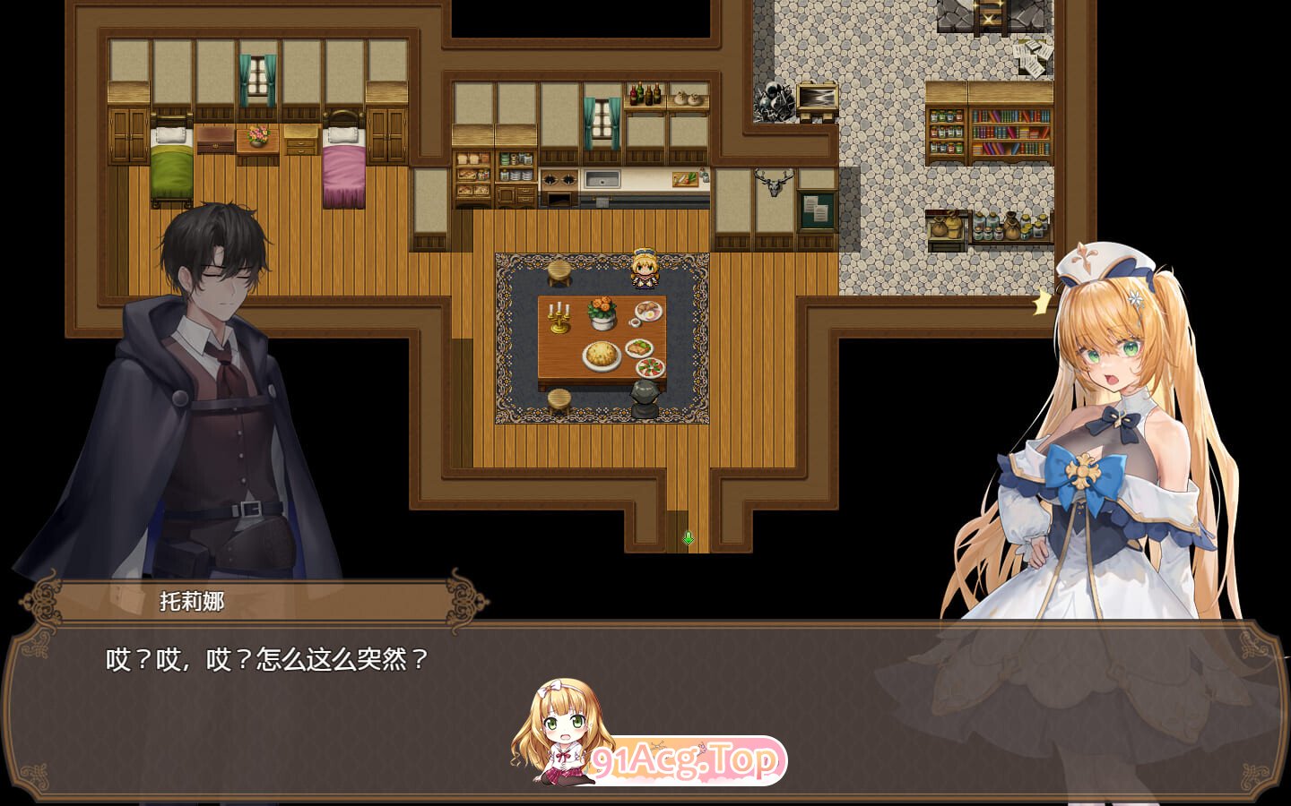 影色渐染~阿斯林顿的妹神官 影に染まりゆく~アスリントの妹神官~ Ver.1.3.2 Steam官中步兵版 PC端 官中高清完整版 预览图