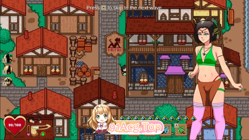 伪娘生存指南 Femboy Survival Beta 1.1.0 内嵌AI汉化版 PC端 AI汉化更新版 预览图