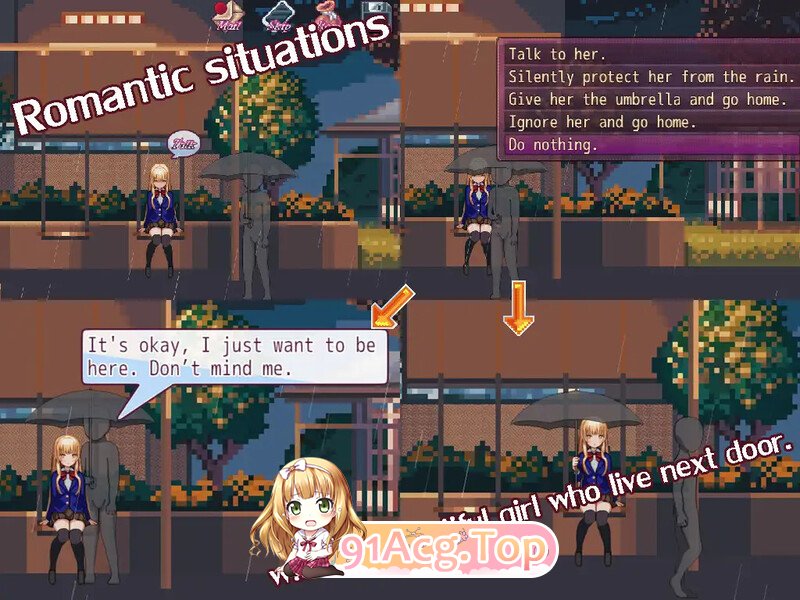 更新[沙盒SLG/JK露出/像素全动态] 邻家堕天使（The Fallen Angel Next Door） v3.0 机翻汉化版 PC端 高清版 预览图