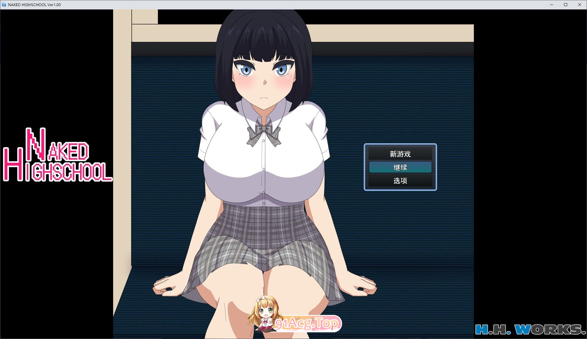 NAKED HIGHSCHOOL 挂载AI汉化版 PC端 预览图