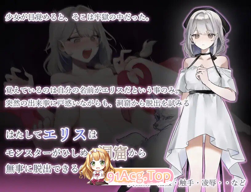 怪物洞窟之被困于的少女艾莉丝 モンスターの洞窟～囚われの少女エリス～ v1.01 PC端 AI汉化版 预览图