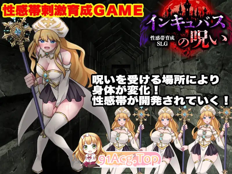 性感带育成SLG 魅魔的诅咒/性感帯育成SLG インキュバスの呪い PC端 AI汉化版 预览图