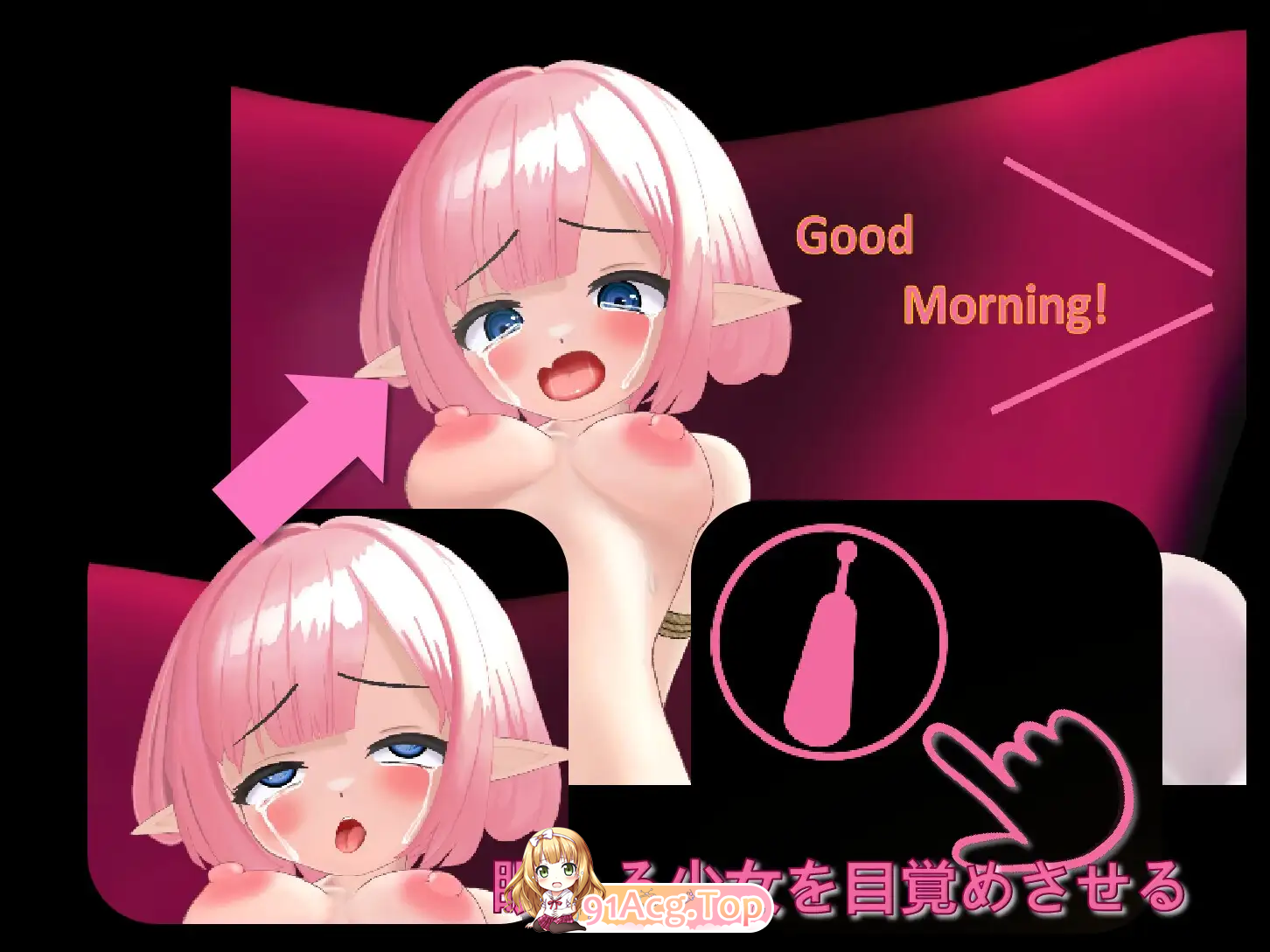 精灵少女双穴养成/エルフ少女二穴調教/无语言限制 双端 预览图