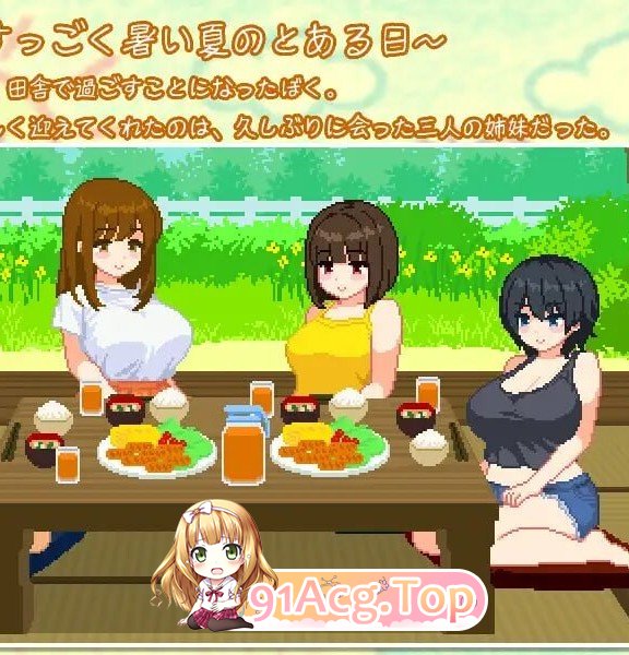 与夏日姐姐们的甜蜜时光 ぼくと夏のおねえちゃん達 v1.0.2 Steam官中高清版 PC端 官中高清完整版 预览图