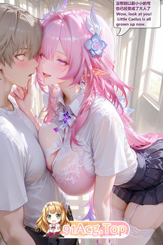 AI/神奇牛子 穹与昔涟01-02+DLC 漫画图集 预览图