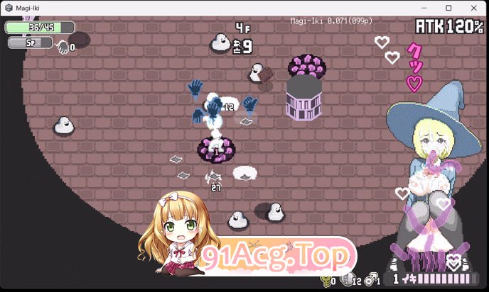 真·高能反应～留级魔女与互动魔手～/マジイキ～落第まじょとＨな魔手～ PC端 官中版 预览图