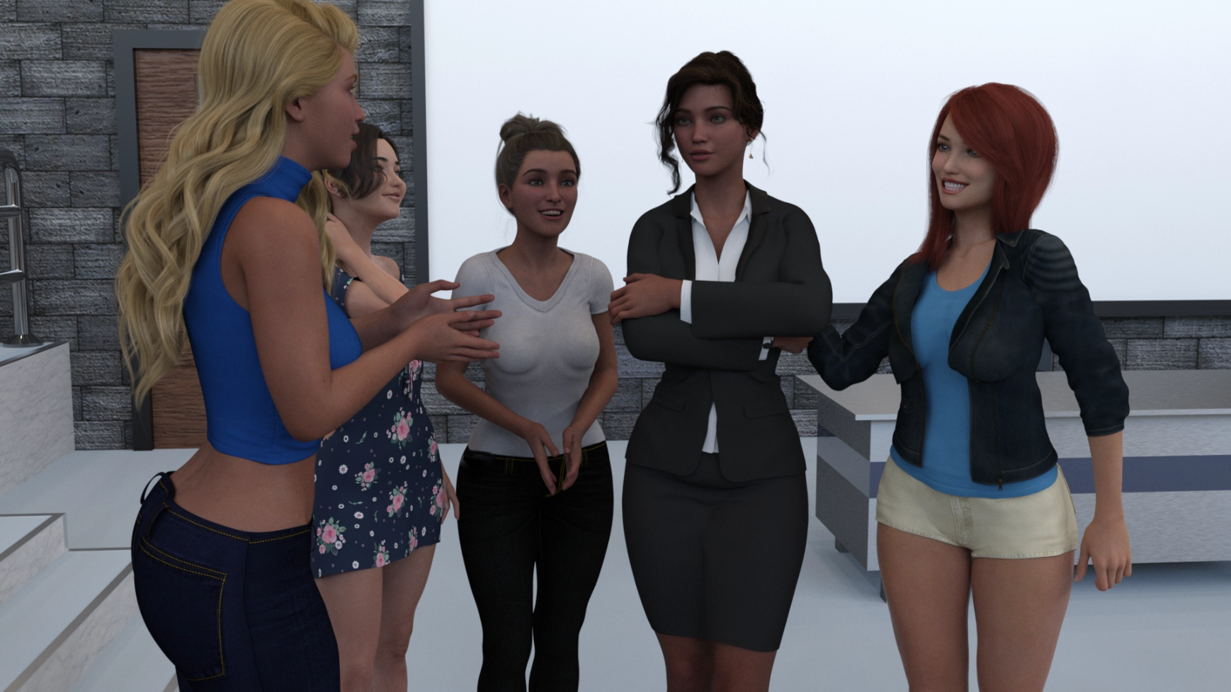 欧美SLG汉化动态 贱人特工队 婊子小队 Bitch Squad v0.4.7 双端 汉化版 预览图