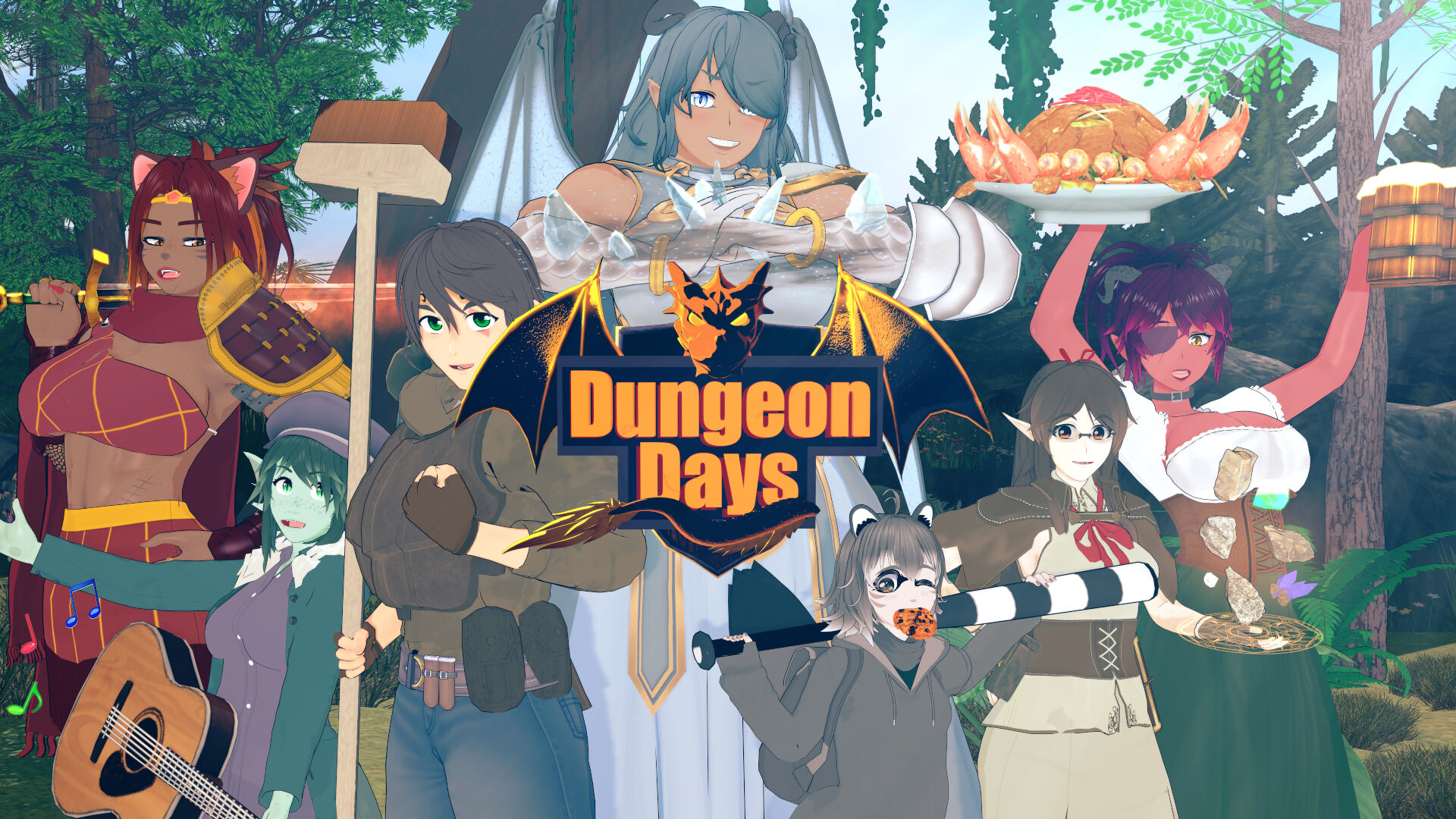 日系SLG汉化2D 地下城日 Dungeon Days v0.06 双端 汉化版 预览图