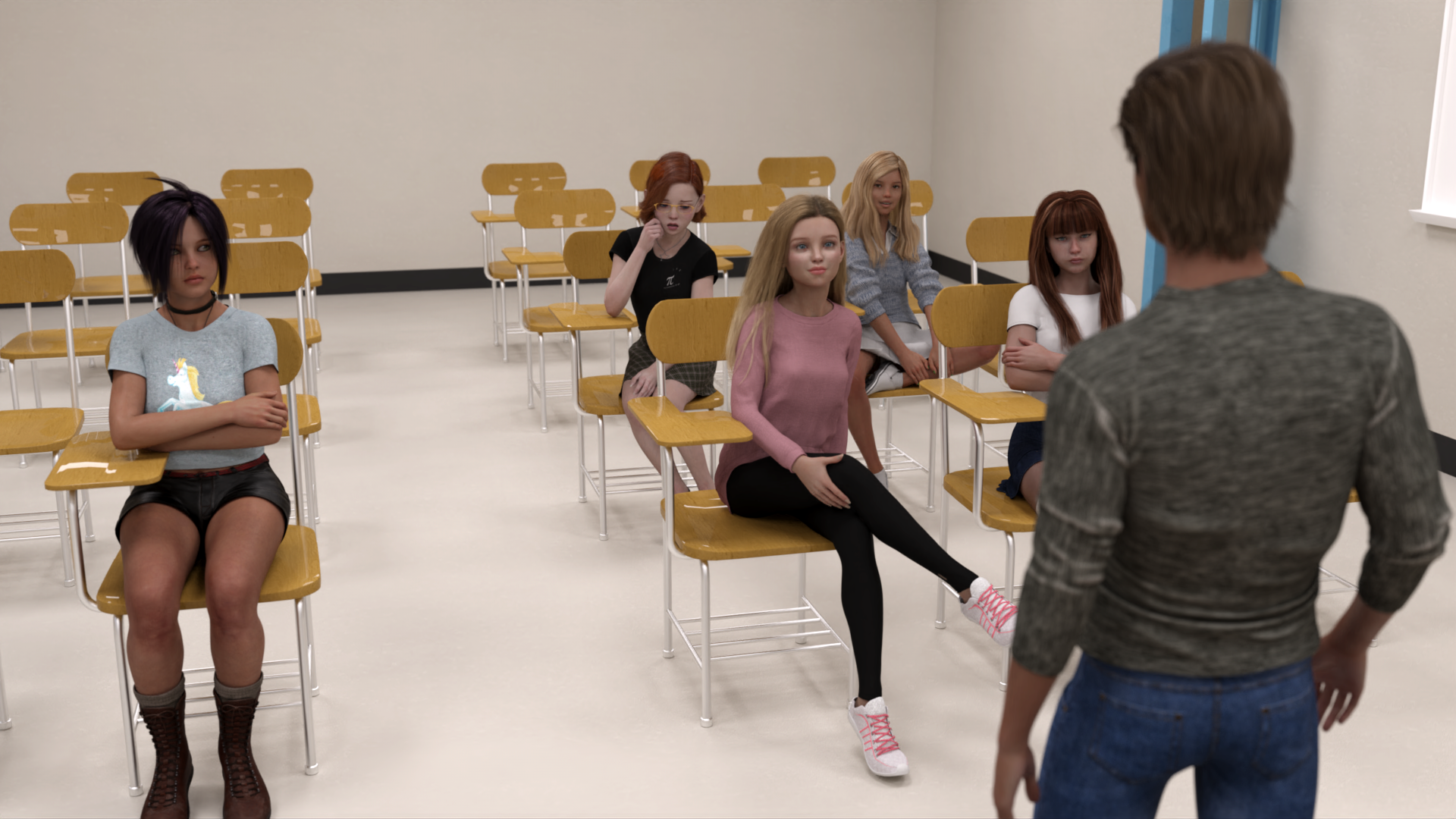 福斯特一家：回到2学校 he Fosters Back 2 School v0.4 PC端 AI汉化版 预览图