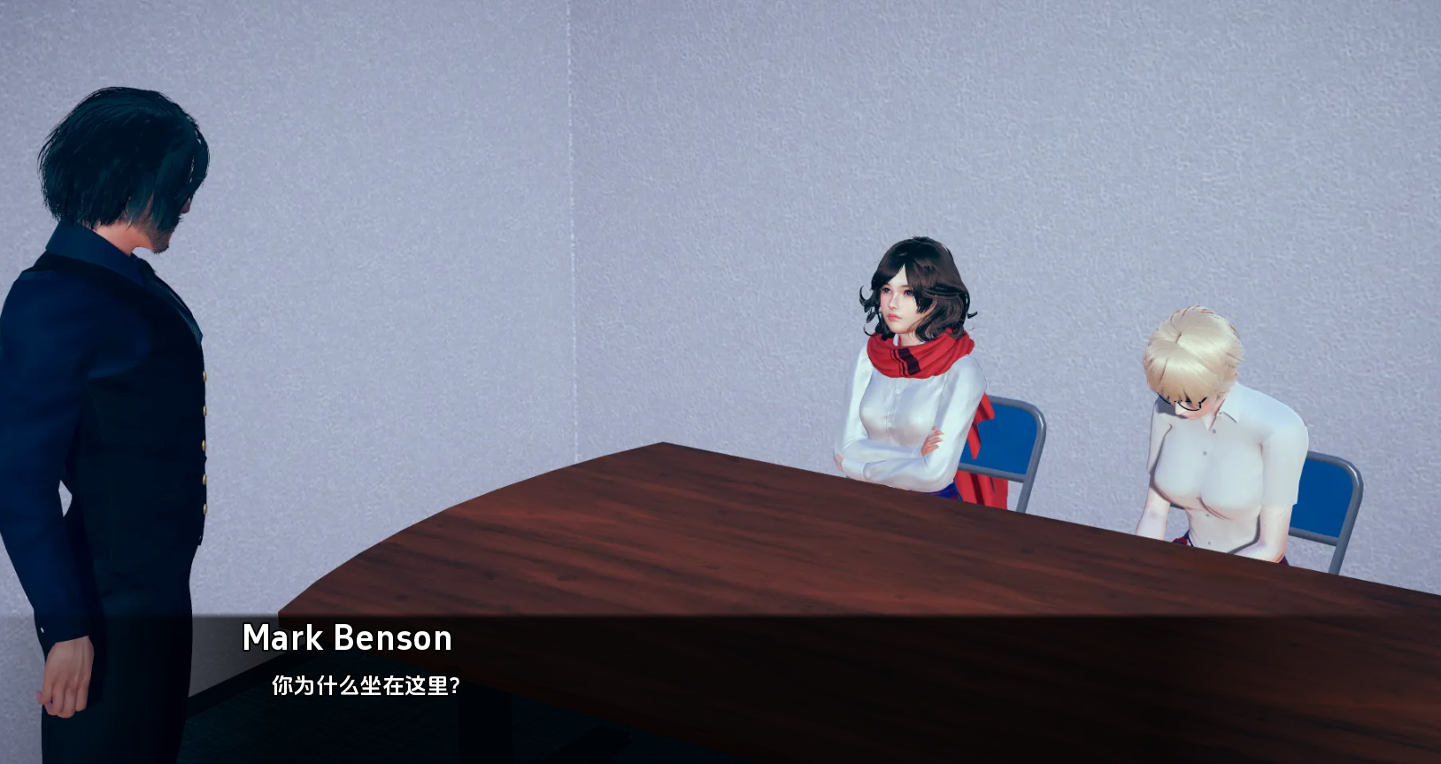 欧美SLG汉化动态 关注学校 Mind the School v0.1.2 双端 汉化更新版 预览图