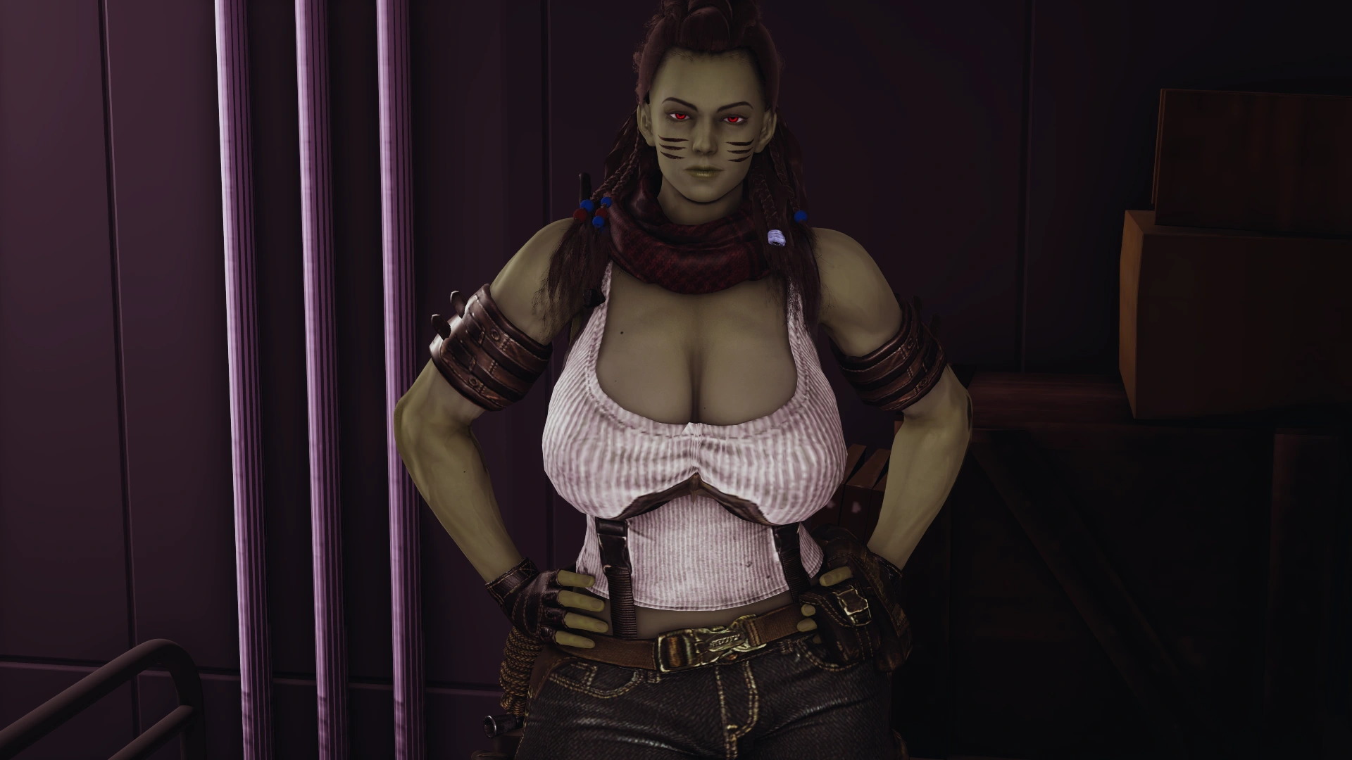 欧美SLG汉化动态 被遗忘星球的多米纳斯 Dominas of the Forsaken Planet v0.6 双端 汉化更新版 预览图