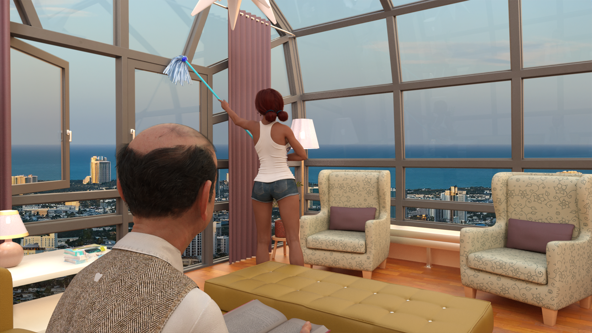 无辜互惠生：重启 Innocent Au-pair Restart v0.186 PC端 汉化版 预览图