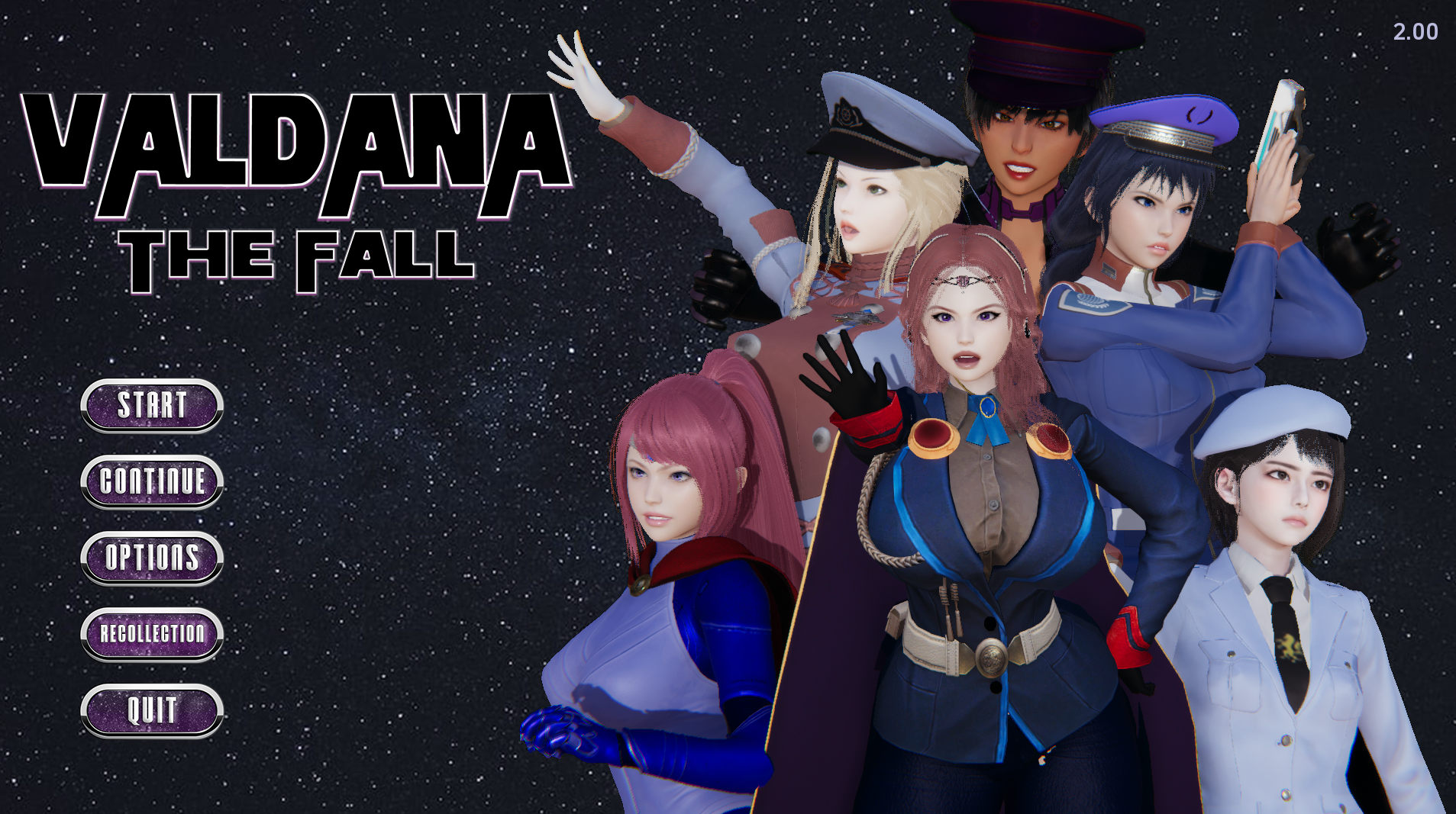 欧美SLG汉化动态 瓦尔达娜：堕落 Valdana The Fall v2.00 双端 汉化更新版 预览图