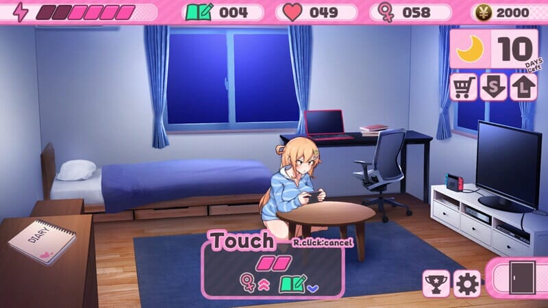 A2343[养成SLG动态PC]悄语承诺DAYS~与杏奈的同居14日~STEAM官中 v1mhgr PC端 官中版 预览图