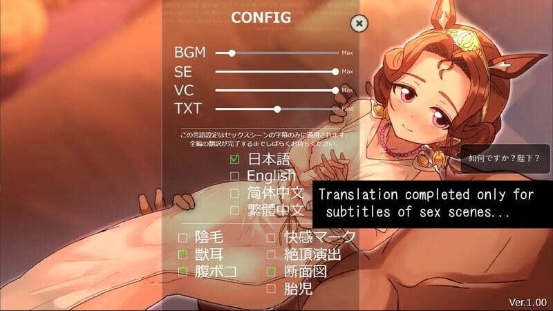 A2407 互动SLG动态PC 多莉丝公主与夜晚的约会（ドリス姫と夜のオツトメ）V1.08DL官中 PC端 官中完整版 预览图