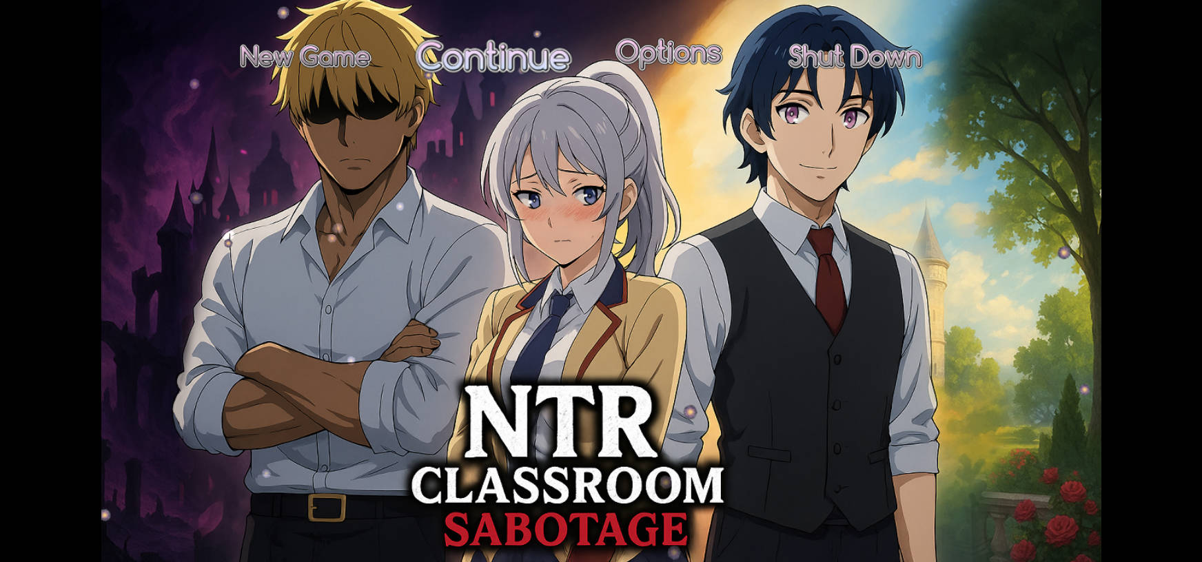NTR教室破坏行动/NTR Classroom Sabotage Ver0.3 PC端 AI汉化版 预览图