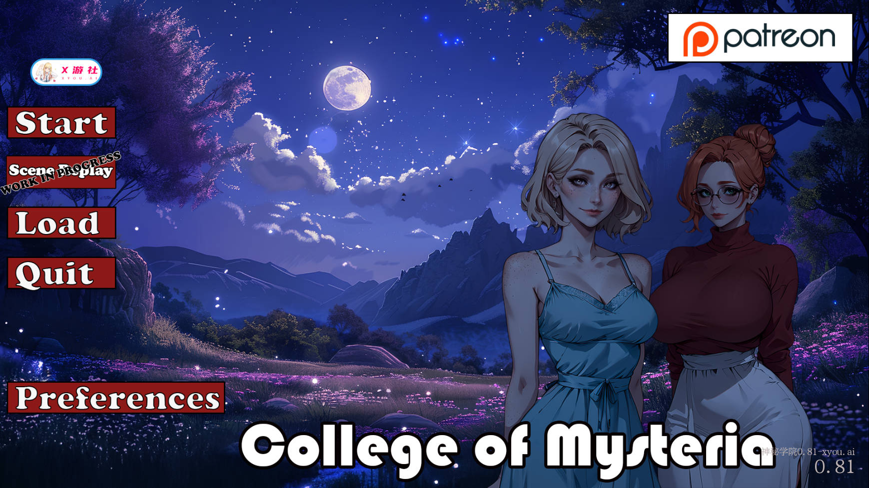 神秘学院/College of Mysteria Ver0.81 PC端 AI汉化版 预览图