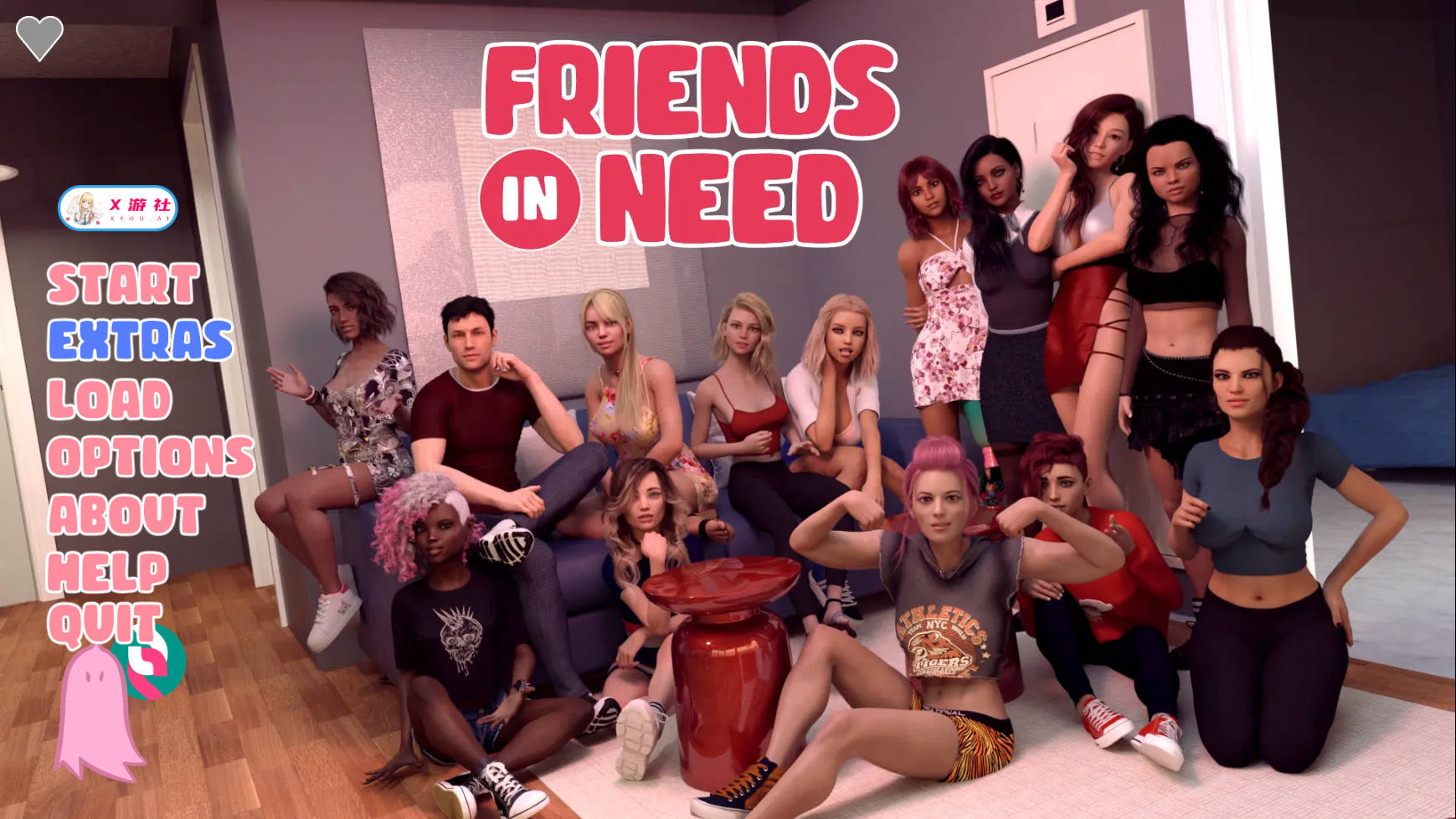 需要帮助的朋友/Friends in Need Ver0.85c PC端 AI汉化版 预览图