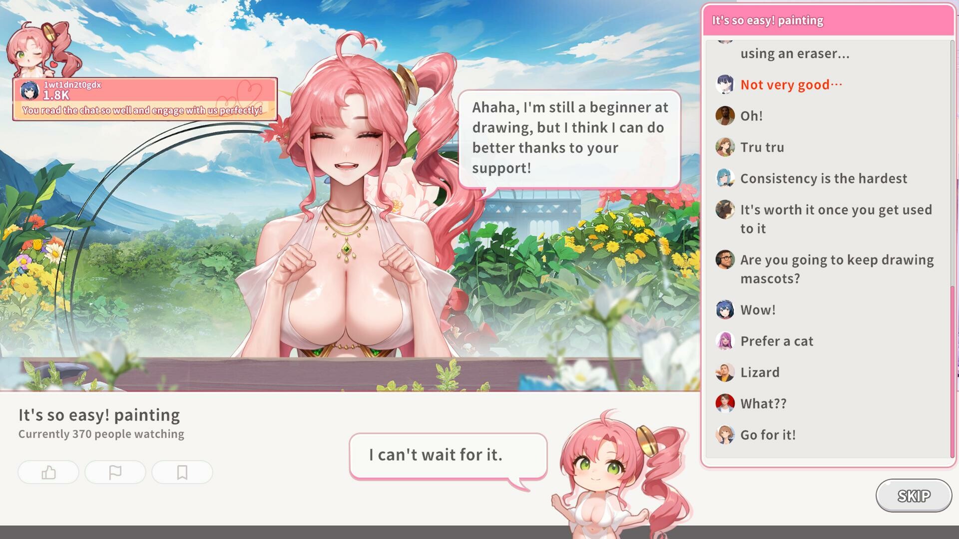 直播开启！Vtuber培训/Streaming ON! VTuber Training Ver1.02 PC端 官中版 预览图